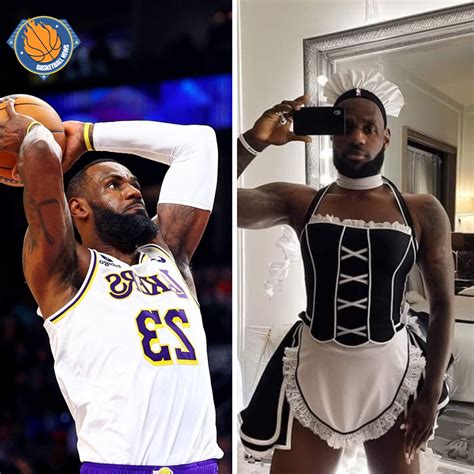 fake shoes from lebron james|lebron in maid uniform.